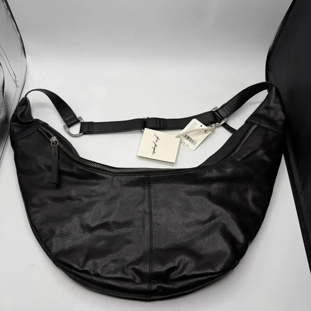 NEW NWT Free People Idle Hands Sling Bag in Black - Picture 5 of 7
